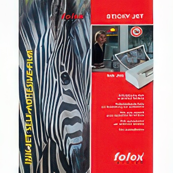 Folia przezroczysta, błyszcząca - Sticky Jet Clear