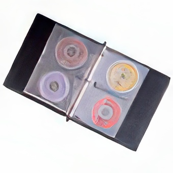 CD / DVD loose-leaf binder sheets