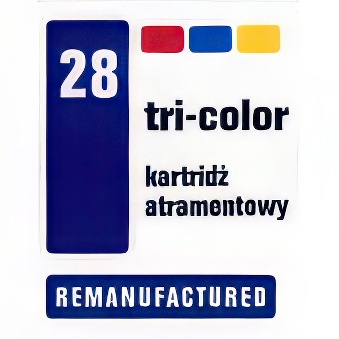 Labels for HP 28 cartridges (piece of 27)