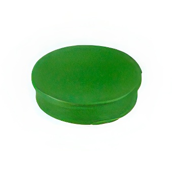 Circle magnets, green (diameter 35 mm)