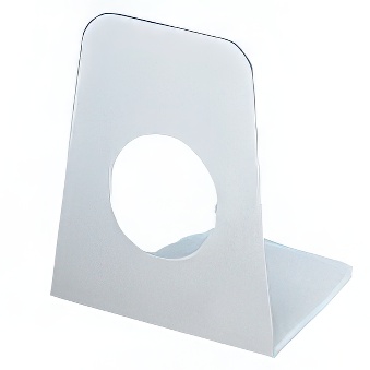 Plastic Book End White