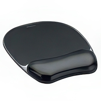 Crystal Gel Mousepad / Wrist Rest Black