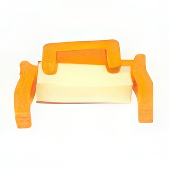 Clip for Canon BC 01 / 02 cartridge - orange colour