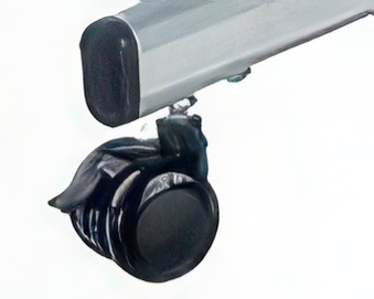 Set of castors