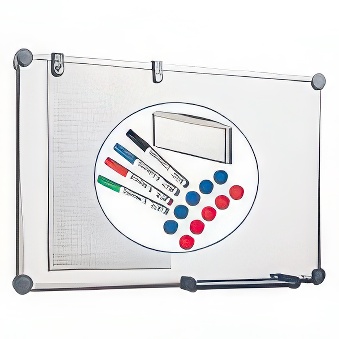 Tablica wielofunkcyjna COMPLETE SET (tablica magnetyczna + flipchart)