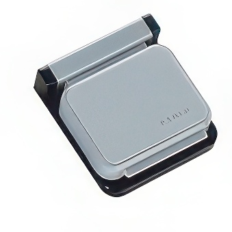 Magnetic Clip S Grey Pack of 10