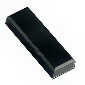 Magnesy prostokątne - czarne (53 x 18 mm)