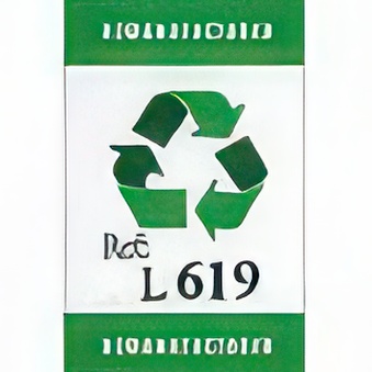 Labels for Lexmark 1380619 cartridges (piece of 20)