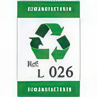 Labels for Lexmark 10N0026 cartridges (piece of 6)