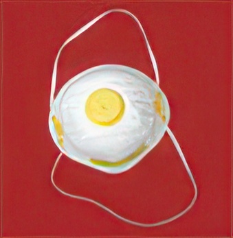 Accessories for regeneration of toners - Protective mask with valve