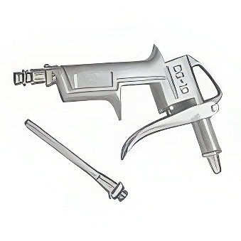 Accessories for regeneration of toners - Pistol grip blowgun AR-TS