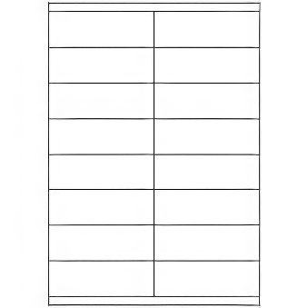 Labels 0907 - 16 labels on sheet