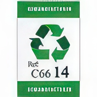 Labels for HP 14 cartridges (piece of 6)