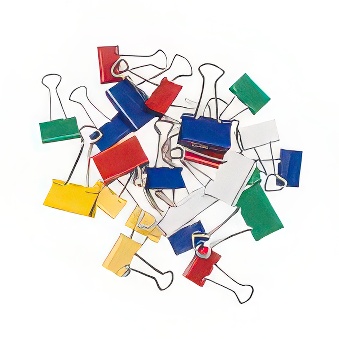 Clip for documents mauly - 24 pcs