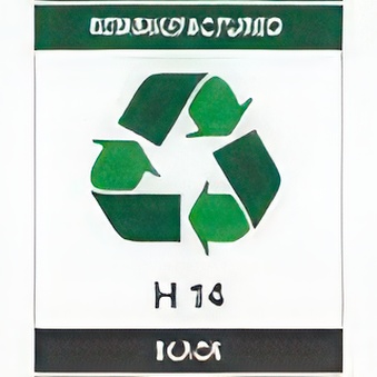 Labels for HP 14 Black cartridges (piece of 4)