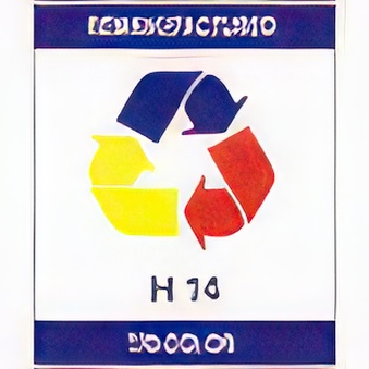 Labels for HP 14 Tricolor cartridges (piece of 4)