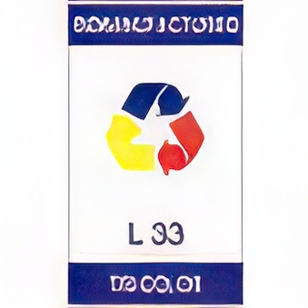Etykiety na kartridże Lexmark 018C0033E (6 szt.)