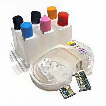 Continuous ink system for Epson Stylus Photo R265 / R360 + 6 chip autoresetting