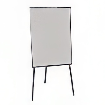 Flipchart tripod (pofalowana powierzchnia, przebarwienia na powierzchni, jedno wgniecenie)
