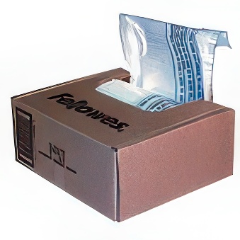 Worki do niszczarek C-380 / C-480 (89 x 292 x 178 mm). Pojemność: 227 litrów. 50 sztuk