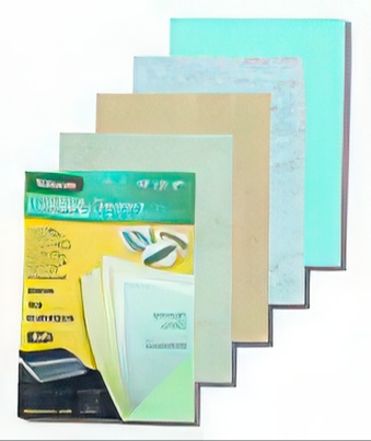 Copylux covers, colour: green, A4