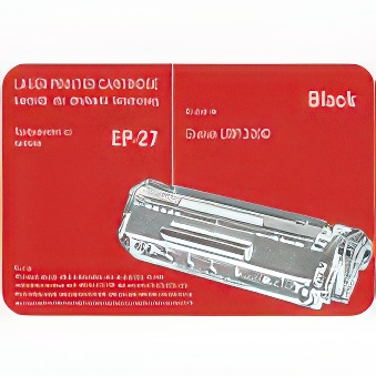 Canon - Etykiety - Canon LBP 3200 Black (EP-27)