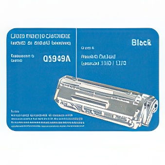 Hewlett Packard - Labels - HP LJ 1160 / 1320 Black (Q5949A)