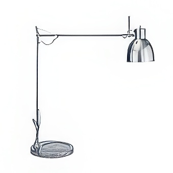 Desk LampMAULforte silver