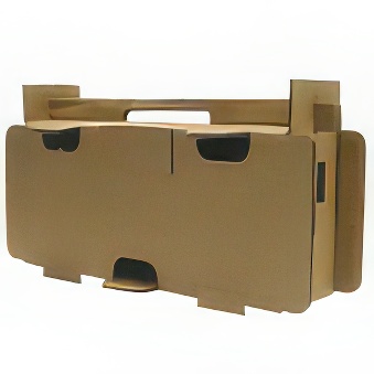Folding framework (350 x 130 x 160 mm) for box for laser cartridges