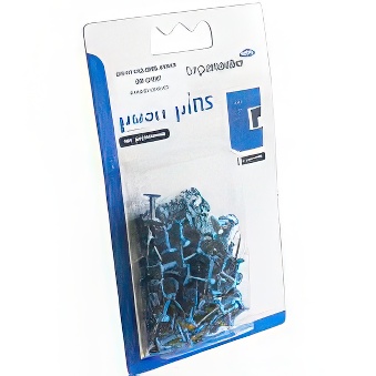 Pinezki niebieskie - 50 sztuk