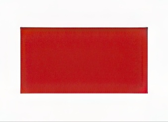 Symbole magnetyczne - prostokąty czerwone 20 x 30 mm - 16 sztuk