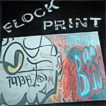 Flockprint film