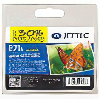 Epson Stylus Office BX 310FN - Cartridge Epson T0711 Black with chip extra life. Compatible