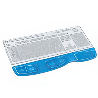 Gel keyboard palm and wrist supports HEALTH-V CRYSTAL
