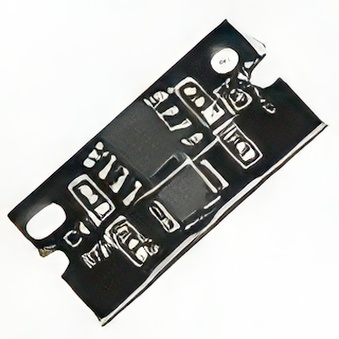 Konica Minolta Bizhub C 203 / 253 - Chip zliczający Black