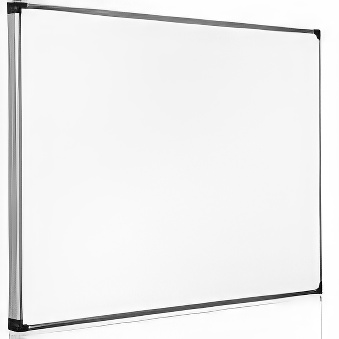 Whiteboard with aluminium frame 90 x 120 cm
