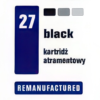 Labels for HP 27 cartridges (sheet A4 - 110 pcs)