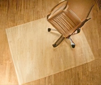 Chair mat flat 90 x 120 cm (polypropylene)
