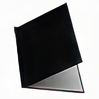 Okładka twarda do oprawy kanałowej C Bind o fakturze tkaniny czarna (5 mm) - 20-40 kartek A4