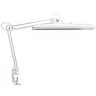 Energy Saving Working Station Lamp MAULatelier white