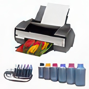 Drukarka do sublimacji Epson Stylus Photo 1400, w zestawie system ciss i atramenty