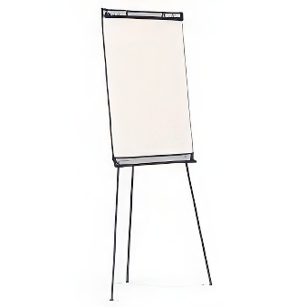 Flipchart tripod, powierzchnia suchościeralno-magnetyczna