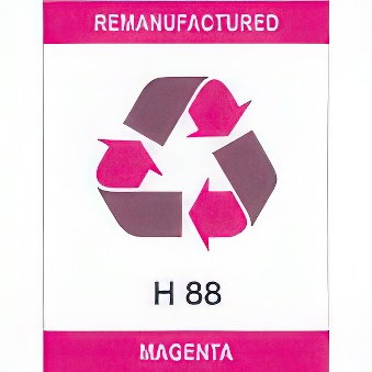 Etykiety na kartridże HP 88 Magenta (arkusz A4 - 20 szt.)