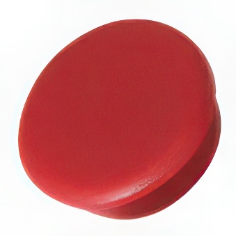 Circle magnets - red (diameter 25 mm)