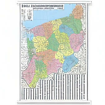 ZACHODNIOPOMORSKIE - mapa administracyjno - drogowa 100 x 120 cm