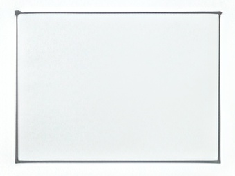 Whiteboard with aluminium frame 120 x 240 cm