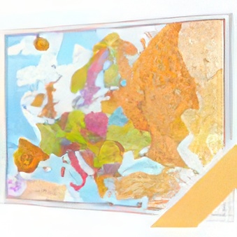 EUROPA - mapa magnetyczna polityczno-drogowa 190 x 140 cm. Mapa w jęz. angielskim.