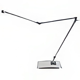 Lampa biurkowa ledowa srebrna