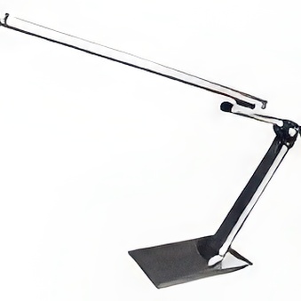 Lampa biurkowa ledowa czarna
