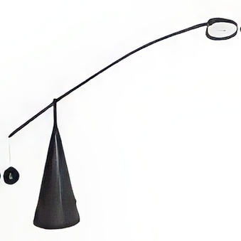 Lampa biurkowa ledowa czarna